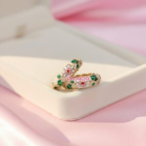 Cream Hoop