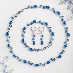 Blue Platinum Set
