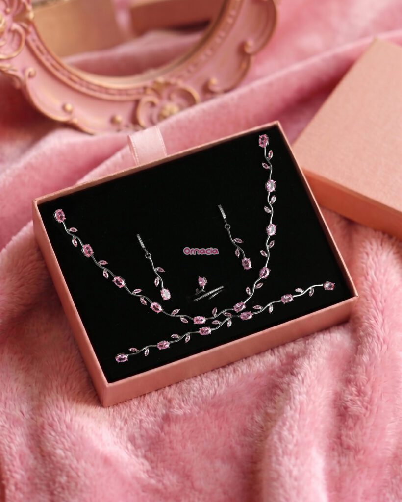 Pink Platinum Set