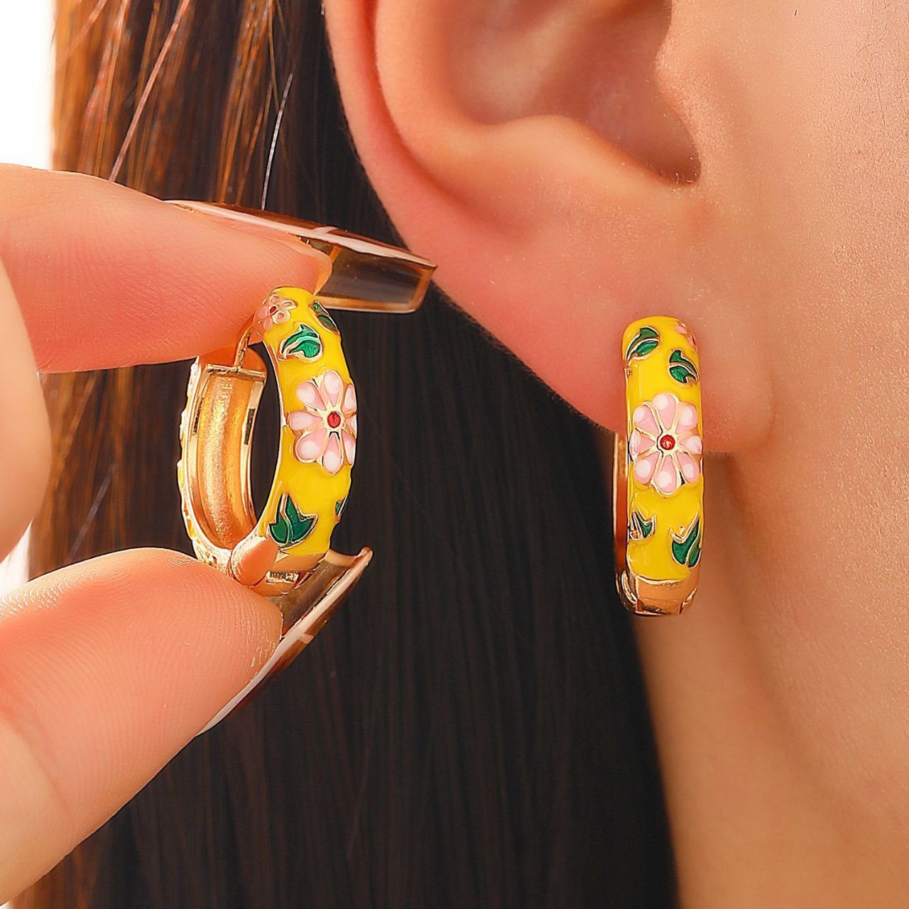 Yellow Hoop