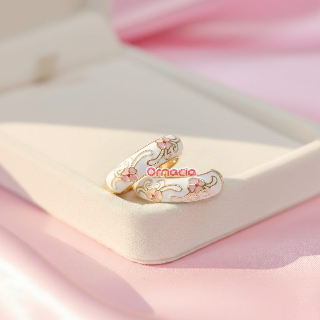 Cherry Blossom Hoop