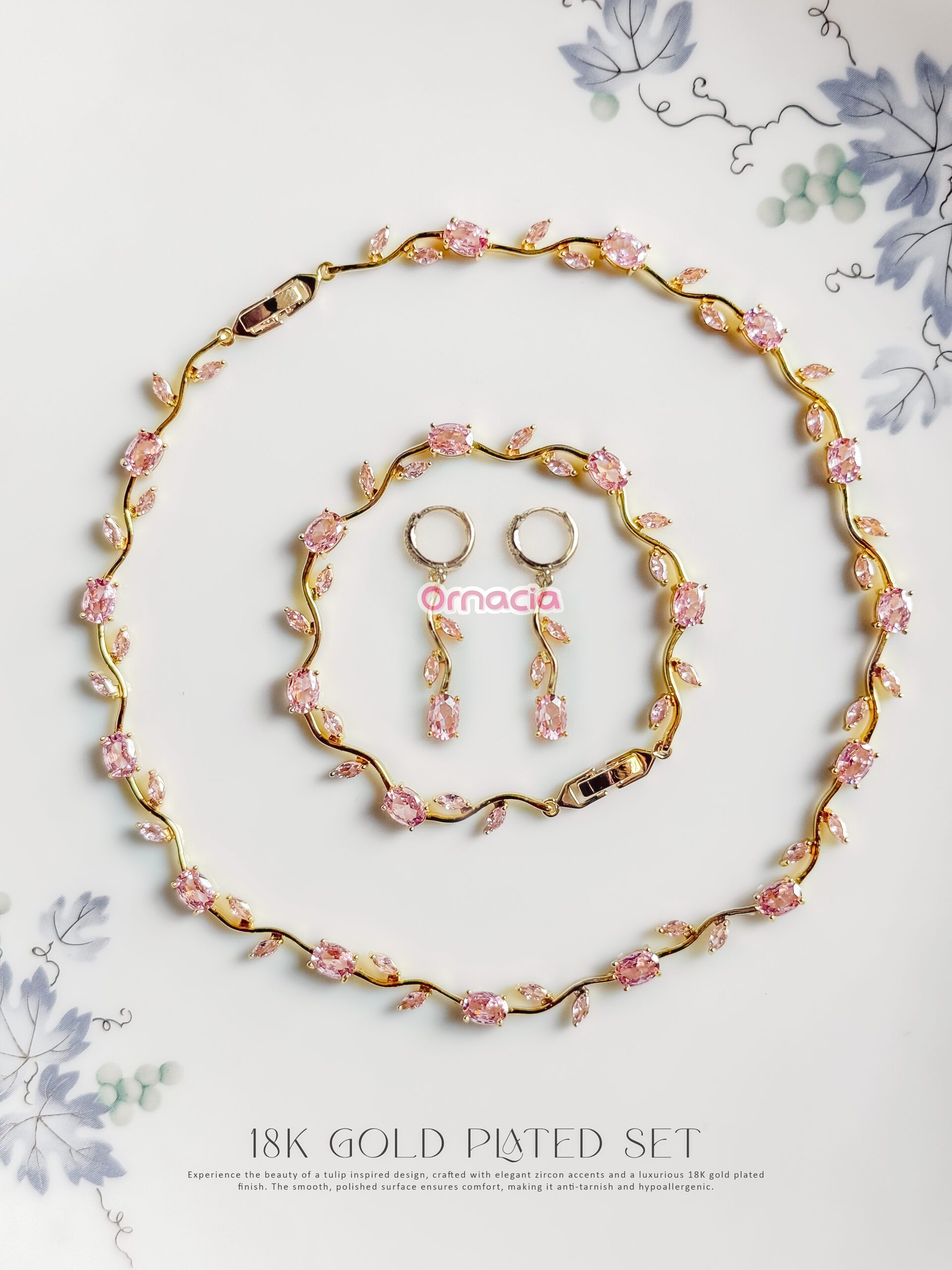 Pink Gold Set