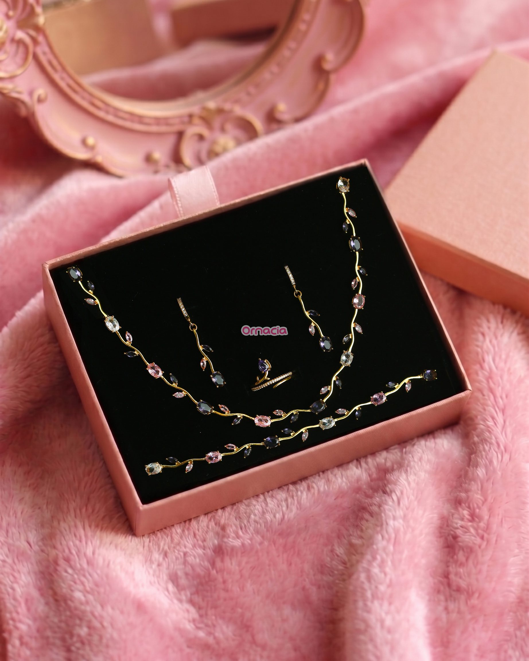 Amethyst Gold Set